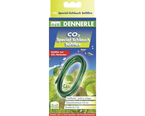 Dennerle CO2 Spezial-Schlauch Softflex, Länge zwei Meter