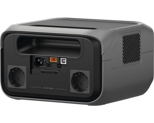 Tragbare Powerstation mit Steckdosen