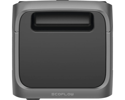 EcoFlow Logo auf einem tragbaren Kraftwerk