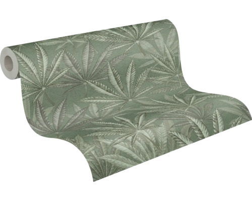 Tapetenrolle mit Blattmuster