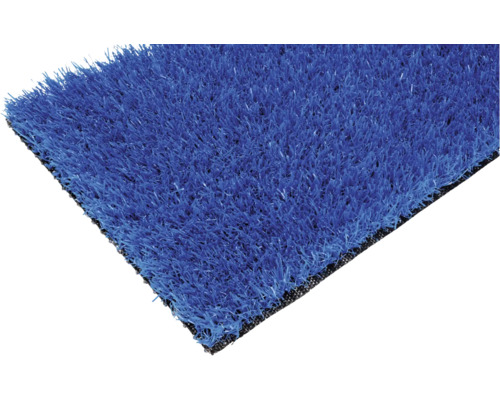 Kunstrasen Expo mit Drainage 20 mm blau 400 cm breit (Meterware)