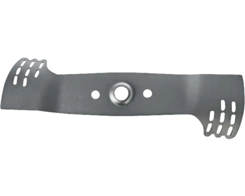 Lame de tondeuse à gazon métallique avec trous aux deux extrémités