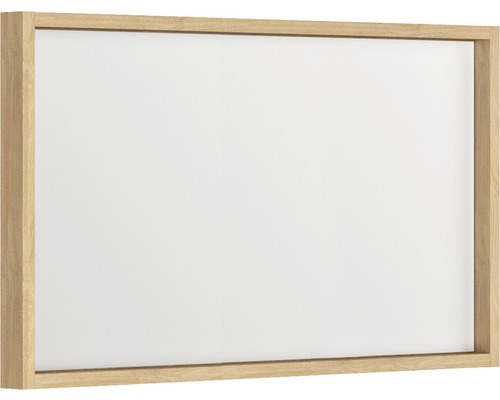 Miroir de salle de bains Allibert Sorento chêne clair 120 x 69 cm