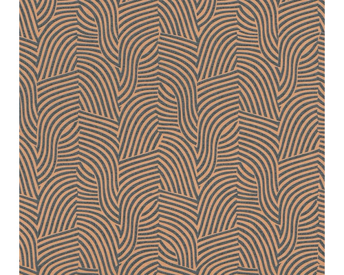 Papier peint avec motif de vagues abstraites