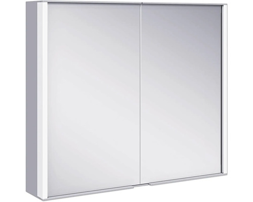 Porte KEUCO Royal Match argent mat 90101170038 gauche Armoire à portes coulissantes avec façade miroir