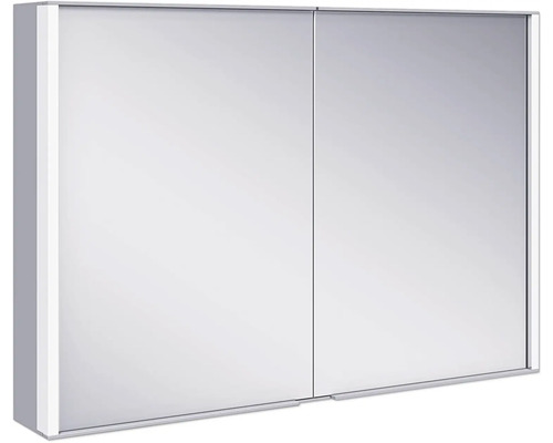Porte KEUCO Royal Match argent mat 90101170042 gauche Armoire de toilette à deux portes