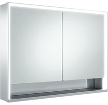 Armoire de toilette avec éclairage et étagère