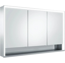 Armoire de toilette avec trois portes et éclairage