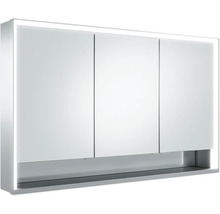 Armoire de toilette avec trois portes et éclairage
