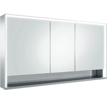 Armoire de toilette à trois portes avec éclairage