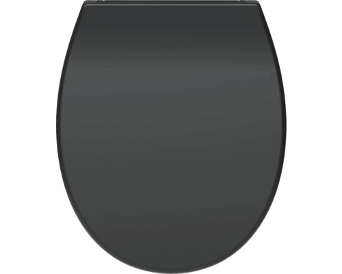 Abattant WC form&style Bathala noir mat frein de chute