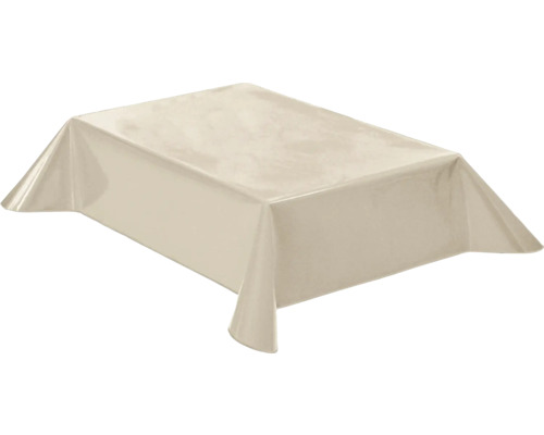 Nappe en plastique WDK beige 130 x 160 cm