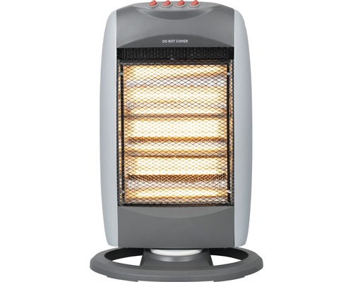 Radiateur à quartz avec trois niveaux de chauffage et grille de protection