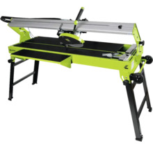 Fliesenschneidmaschine mit Tisch und Schneidrad