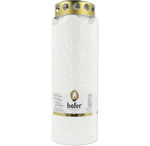 Lumière tombale avec couvercle doré