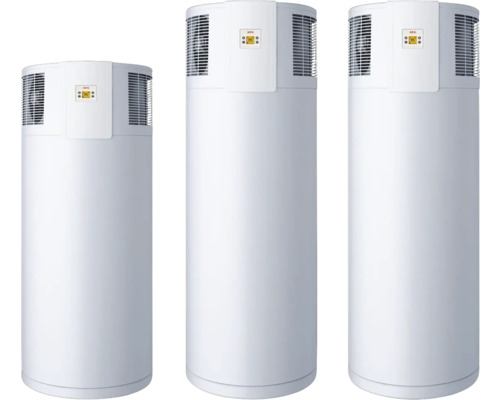 Trois chauffe-eau de tailles différentes