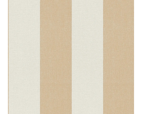 Papier peint intissé 3979-42 Pure Elegance maison de campagne blocs de rayures jaune Papier peint à rayures