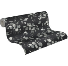 Rouleau de papier peint avec motif de feuilles