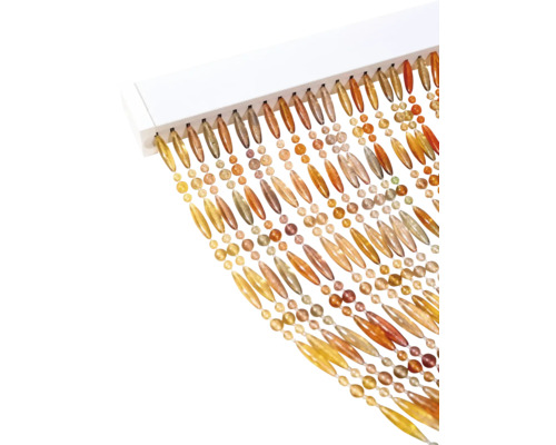 Rideaux décoratifs avec perles et éléments en forme de goutte