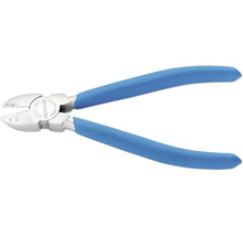 Gedore Pince coupante de côté avec poignées bleues