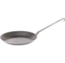 Gusseisen Bratpfanne mit langem Griff