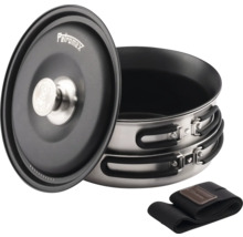 Petromax Kochtopf Set mit Deckel und Topflappen