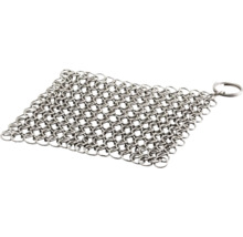 Nettoyeur de casseroles en cotte de mailles en acier inoxydable