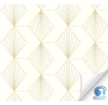 Tapete mit geometrischem Fächer-Muster