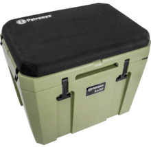 Petromax Kühlbox kx50 mit schwarzer Sitzauflage