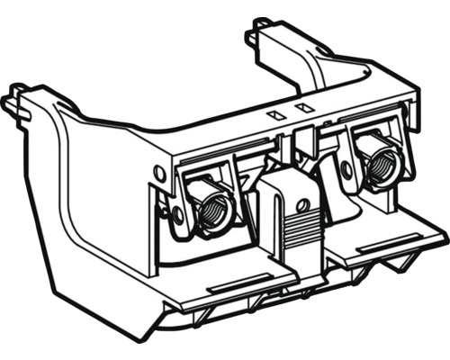 Bloc de support GEBERIT pour réservoir de chasse d'eau encastré Sigma 241.829.00.1 Élément de montage pour installation sanitaire