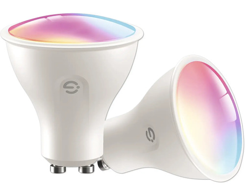 Deux ampoules Smart Home avec culot à vis