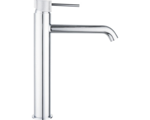 Robinet de lavabo form&style pour vasque à poser KUDA XL chrome avec bonde de vidage clic-clac