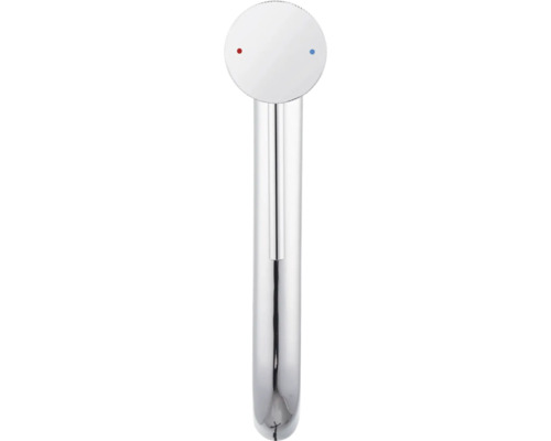 Armatur zur Badinstallation mit Temperaturmarkierungen