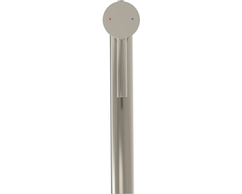 Wasserhahn aus Metall mit Hebel