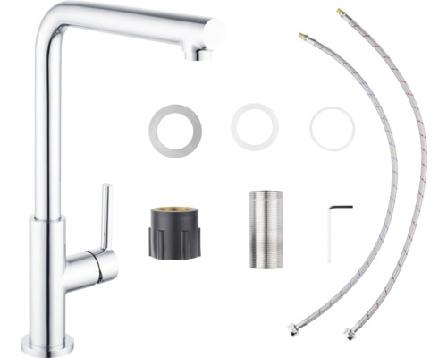 Robinet de cuisine avec accessoires