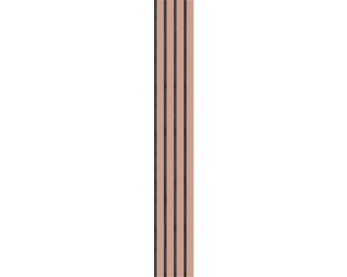 Akustikpaneel KIWI WALL Tender Rose 1380 x 195 x 10 mm Tapete mit Streifenmuster