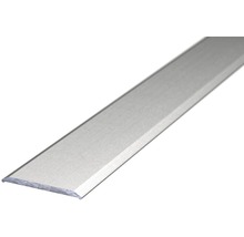 Barre de seuil aluminium argenté autocollant 24 x 1000 mm-thumb-0