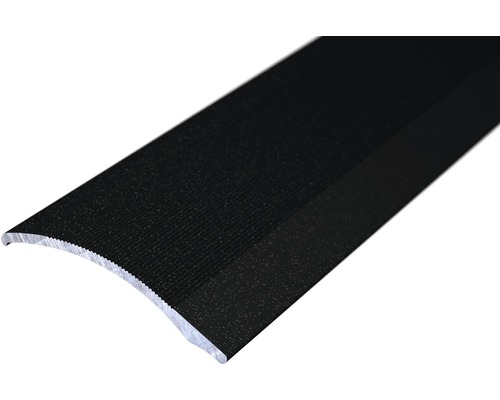 Barre de seuil multi niveaux aluminium anthracite métallique autocollant 38 x 1000 mm