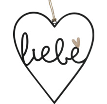 Cœur décoratif à suspendre avec l''inscription Amour