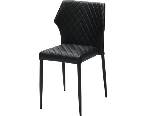 Chaise empilable VEBA Louis 57,5 x 49 x 81,5 cm acier noir Chaise empilable VEBA Louis 57,5 x 49 x 81,5 cm acier noir
