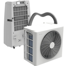 Climatiseur mobile avec unité extérieure et écran