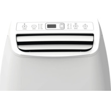 Climatiseur mobile avec diverses fonctions telles que refroidissement, ventilation, séchage et chauffage.