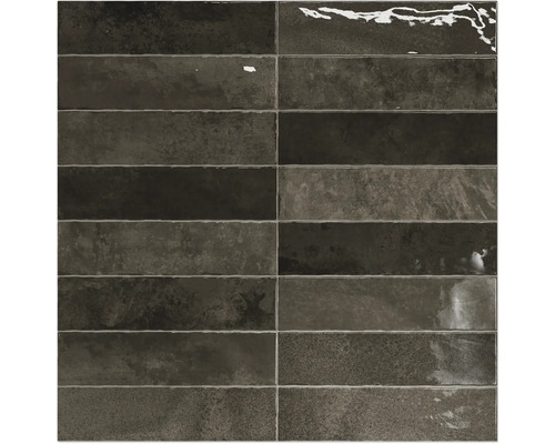 Carreaux rectangulaires foncés en format paysage