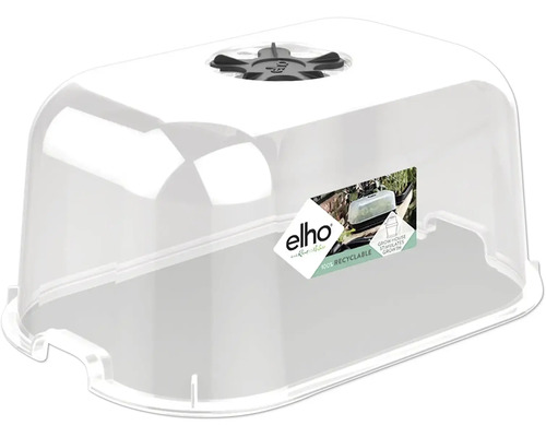 Mini-serre en plastique avec régulateur de ventilation