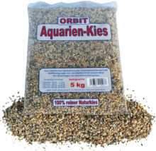 Orbit Aquarienkies, 5 Kilogramm, zur Gestaltung von Unterwasserlandschaften