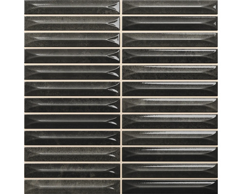 Carrelage mural Nairobi Arrow black 20x20cm