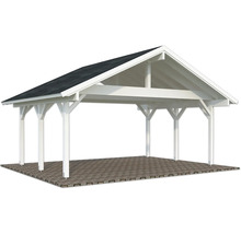 Freistehender Carport mit Satteldach