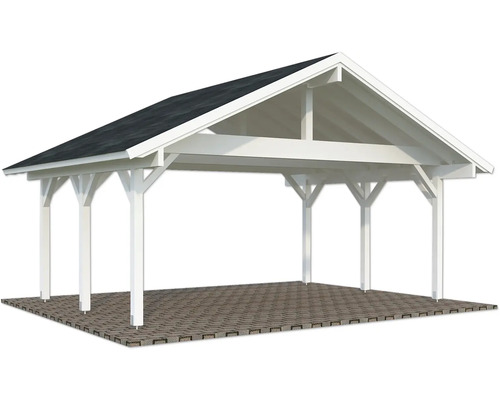 Freistehender Carport mit Satteldach