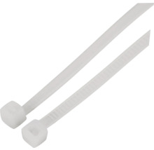 Zwei Kabelbinder aus Kunststoff