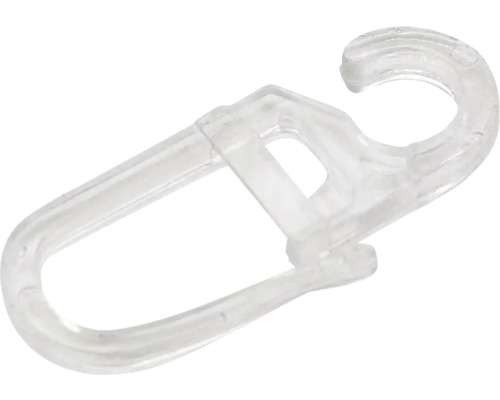 Gardinenhaken aus Kunststoff